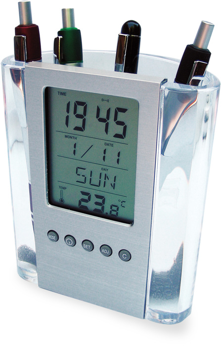 lapicero / reloj digital multifunción